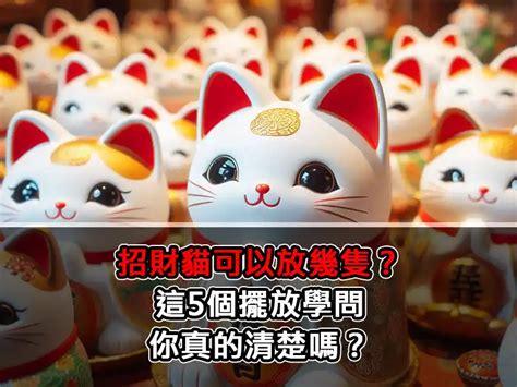 招財貓可以放幾隻|招財貓可以放幾隻？盤點6大招財貓禁忌，擺放方向